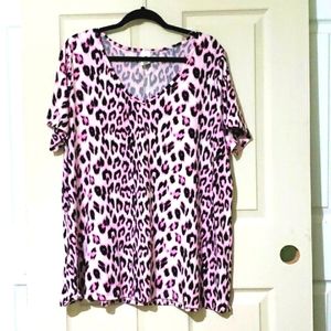 Women's Animal Print Top